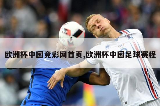 欧洲杯中国竞彩网首页,欧洲杯中国足球赛程